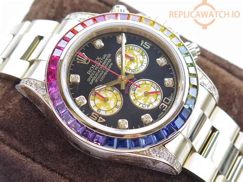 rolex daytona rainbow copy|Rolex rainbow daytona review.